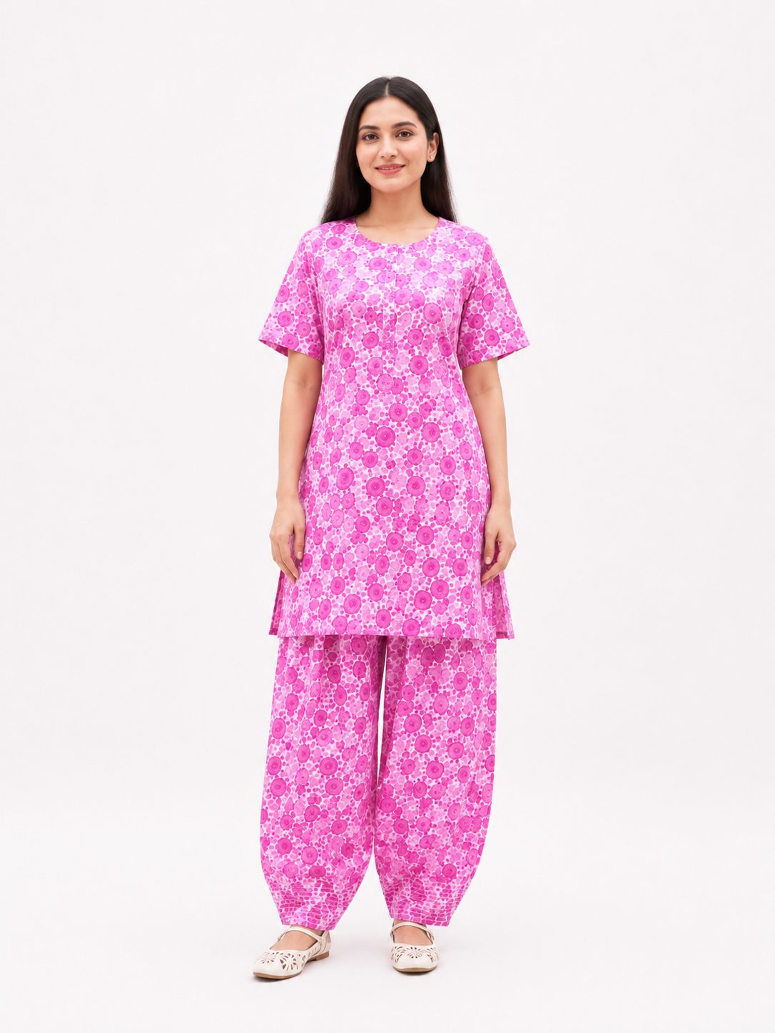 Rosé Garden Farshi Co-Ord Set